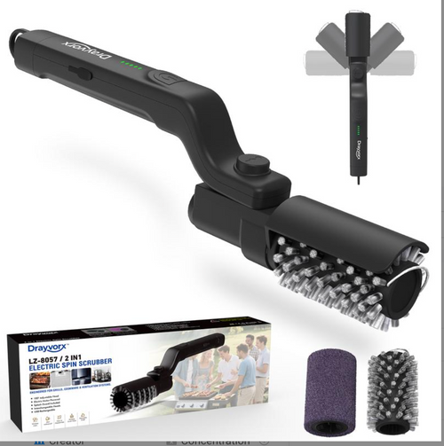 KitchenEase™ PowerScrub Grill Brush