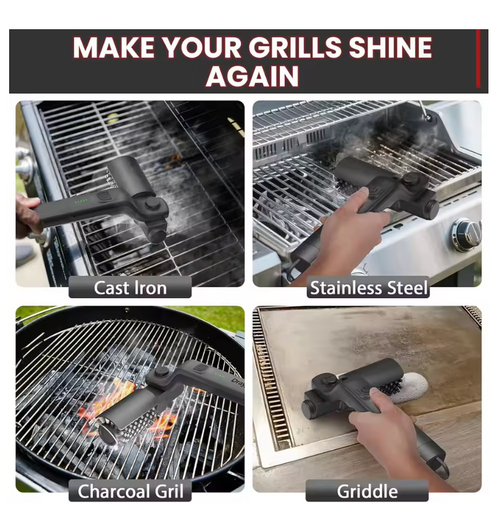 KitchenEase™ PowerScrub Grill Brush